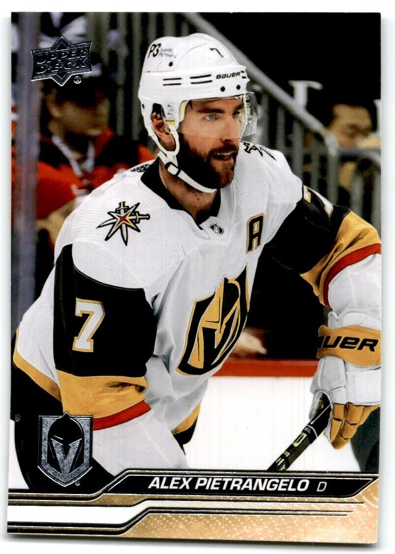 2023-24 Upper Deck Alex Pietrangelo Vegas Golden Knights #184