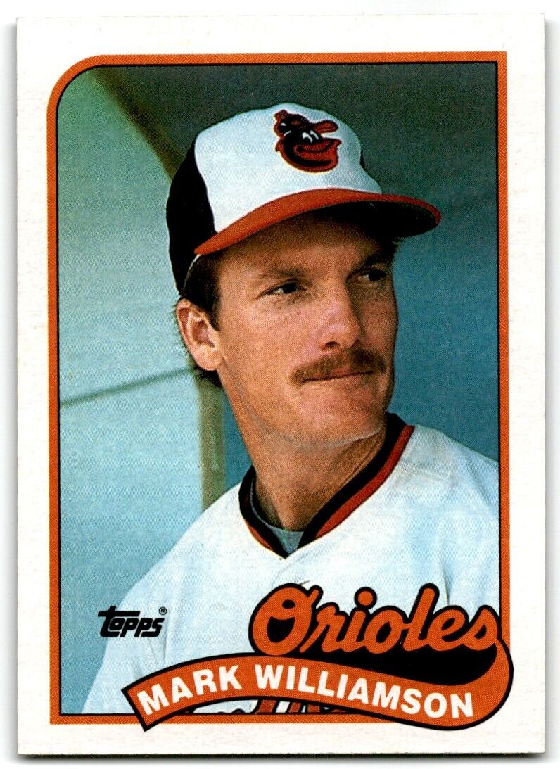 1989 Topps Mark Williamson Baltimore Orioles #546