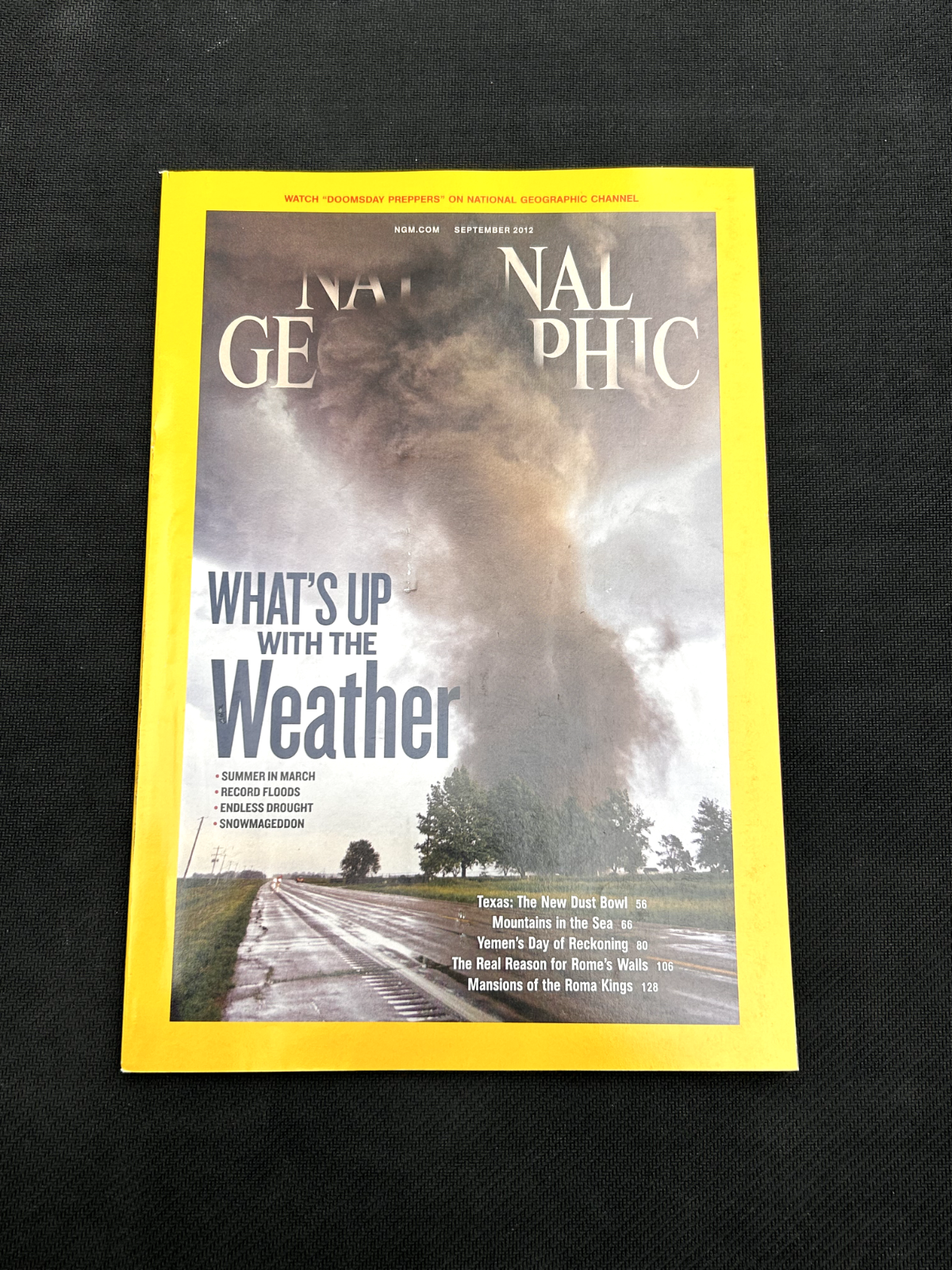 National Geographic September 2012 What's up with the Weather