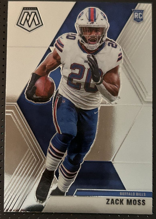 2020 Panini Mosaic Zack Moss Rookie Buffalo Bills #231