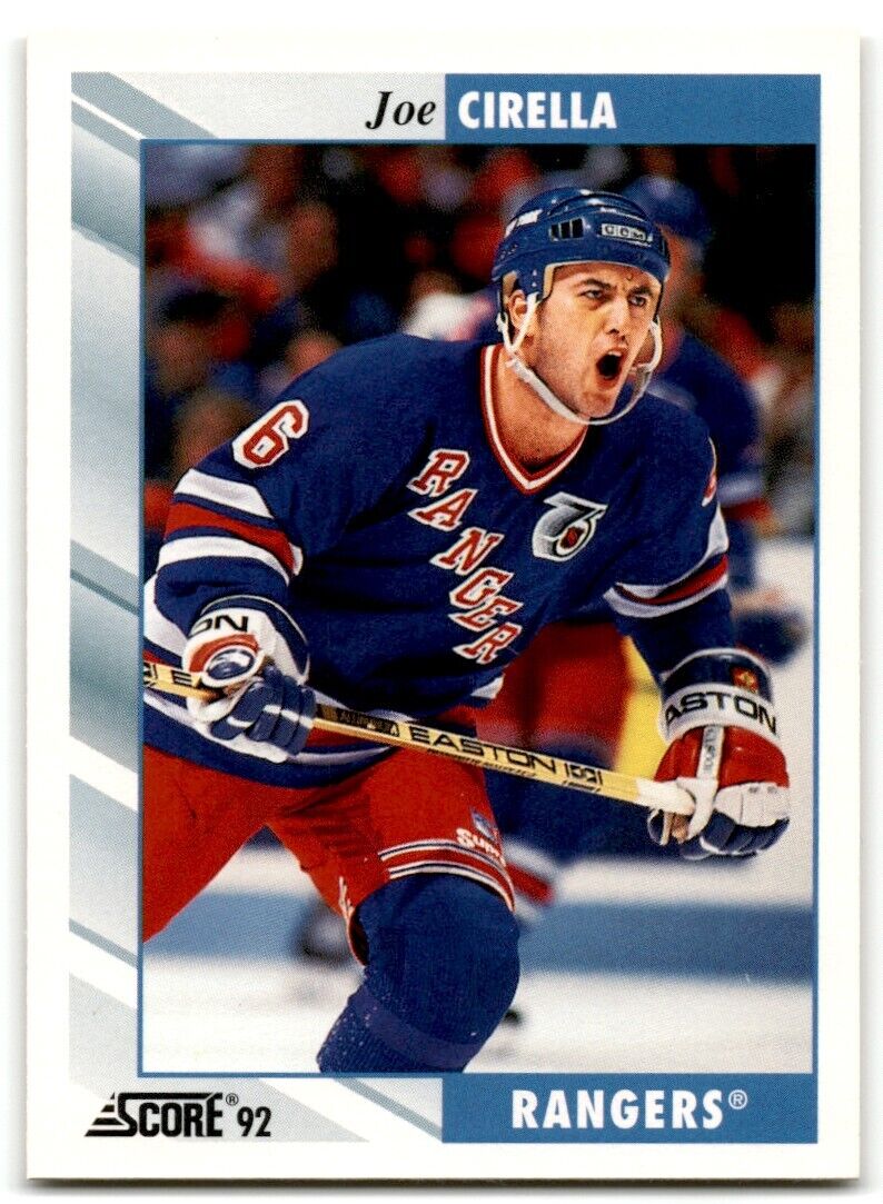 1992-93 Score Joe Cirella New York Rangers #369