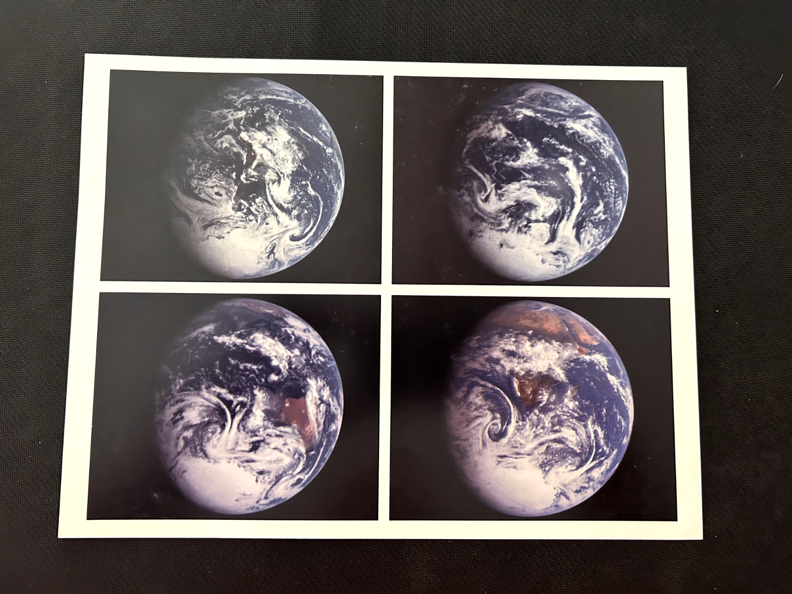 NASA Jet Propulsion Laboratory - Galileo Images of Earth: Around the Globe litho