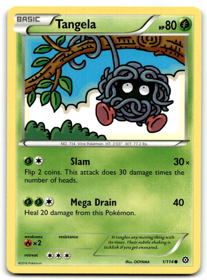 2016 XY - Steam Siege Tangela Basic/Common #1