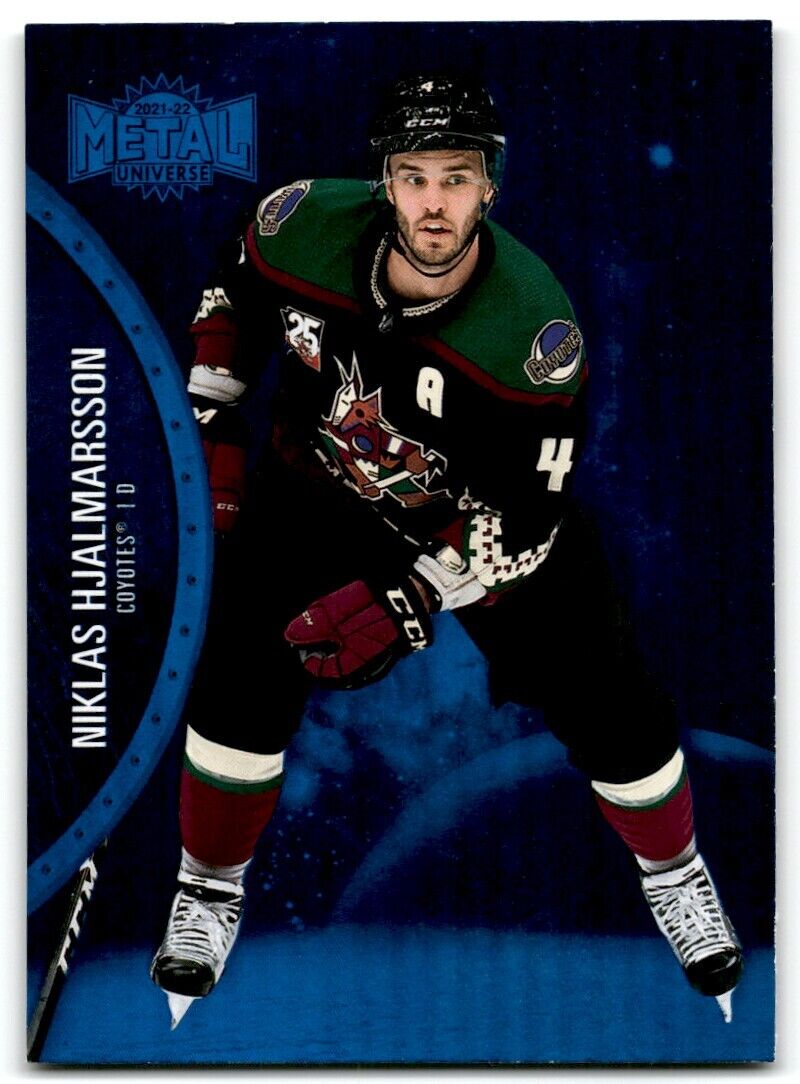 2021-22 Skybox Metal Universe Niklas Hjalmarsson Arizona Coyotes #6