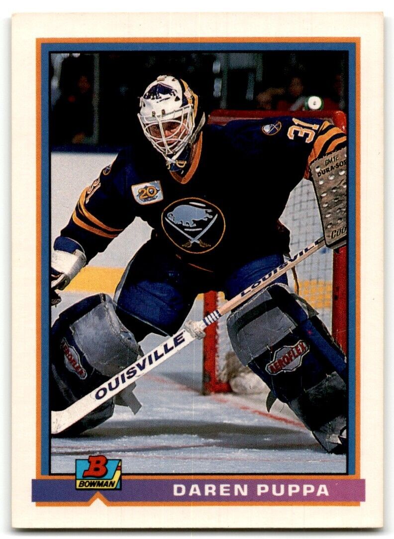 1991-92 Bowman Daren Puppa Buffalo Sabres #37