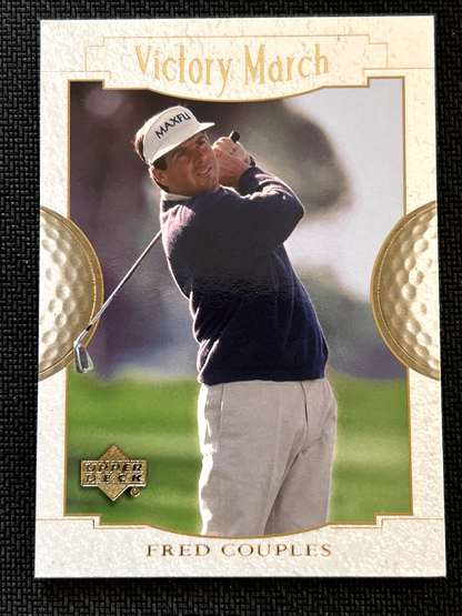 2001 Upper Deck Golf Trading Cards #169 Fred Couples Victory March