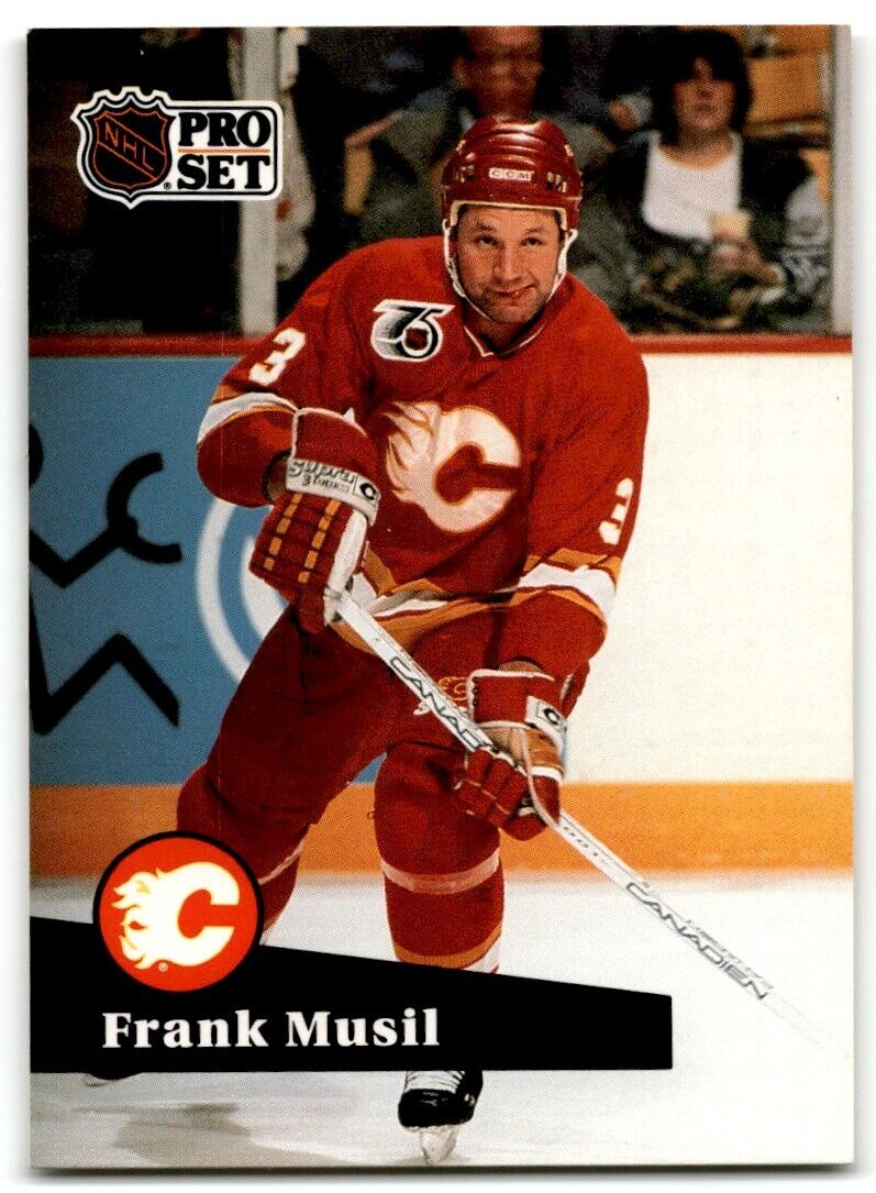 1991-92 Pro Set Frank Musil Calgary Flames #368