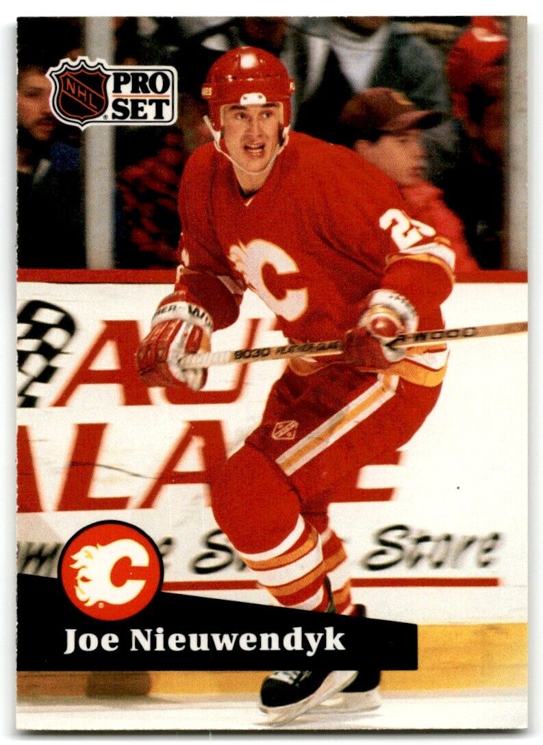 1991-92 Pro Set Joe Nieuwendyk Calgary Flames #29