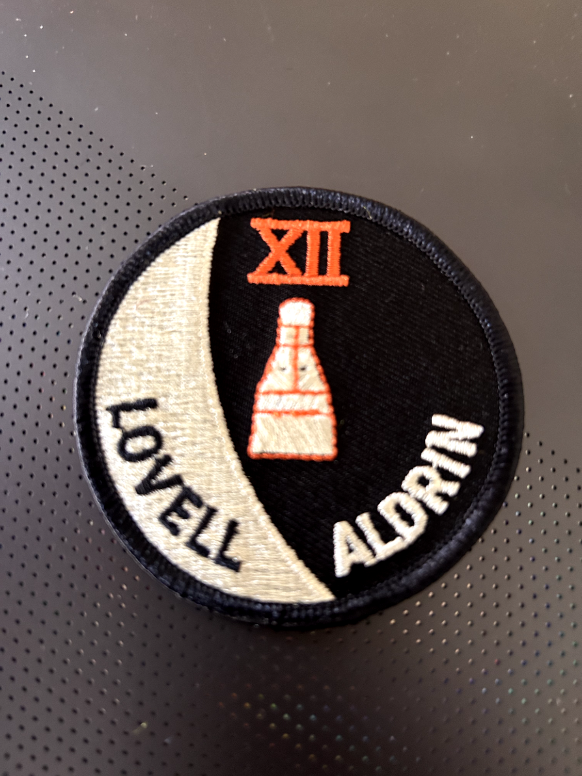 NASA 3 inches mission patch - Gemini 12 Lovell Aldrin