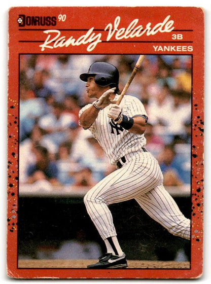 1990 Donruss Randy Velarde New York Yankees #630