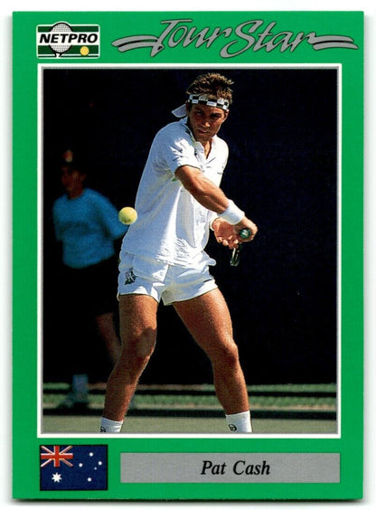 1991 Protennis player Cards Netpro Tour Star Pat Cash #24