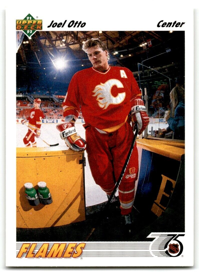 1991-92 Upper Deck Joel Otto Calgary Flames #165