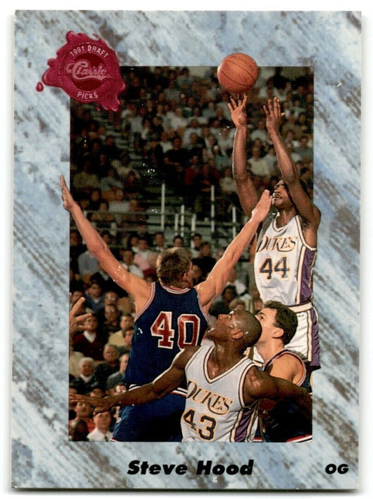 1991-92 Classic Steve Hood Rookie James Madison Dukes #180