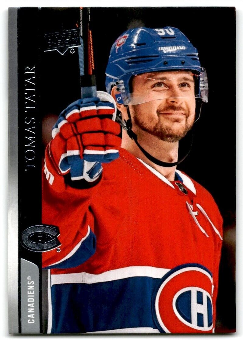 2020-21 Upper Deck Tomas Tatar Montreal Canadiens #100