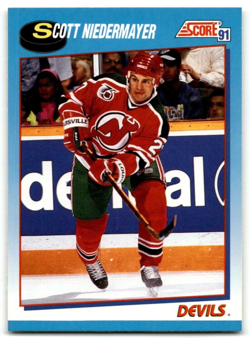 1991-92 Score Canadian Bilingual Scott Niedermayer New Jersey Devils #577