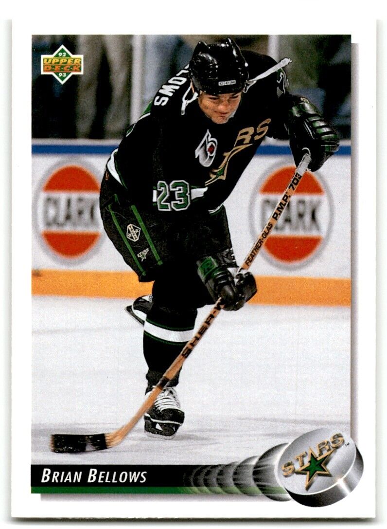 1992-93 Upper Deck Brian Bellows Minnesota North Stars #172