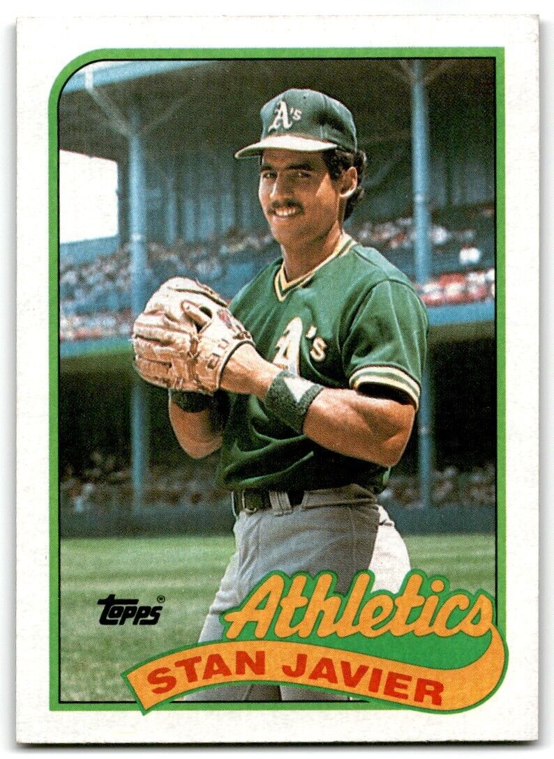 1989 Topps Stan Javier Oakland Athletics #622