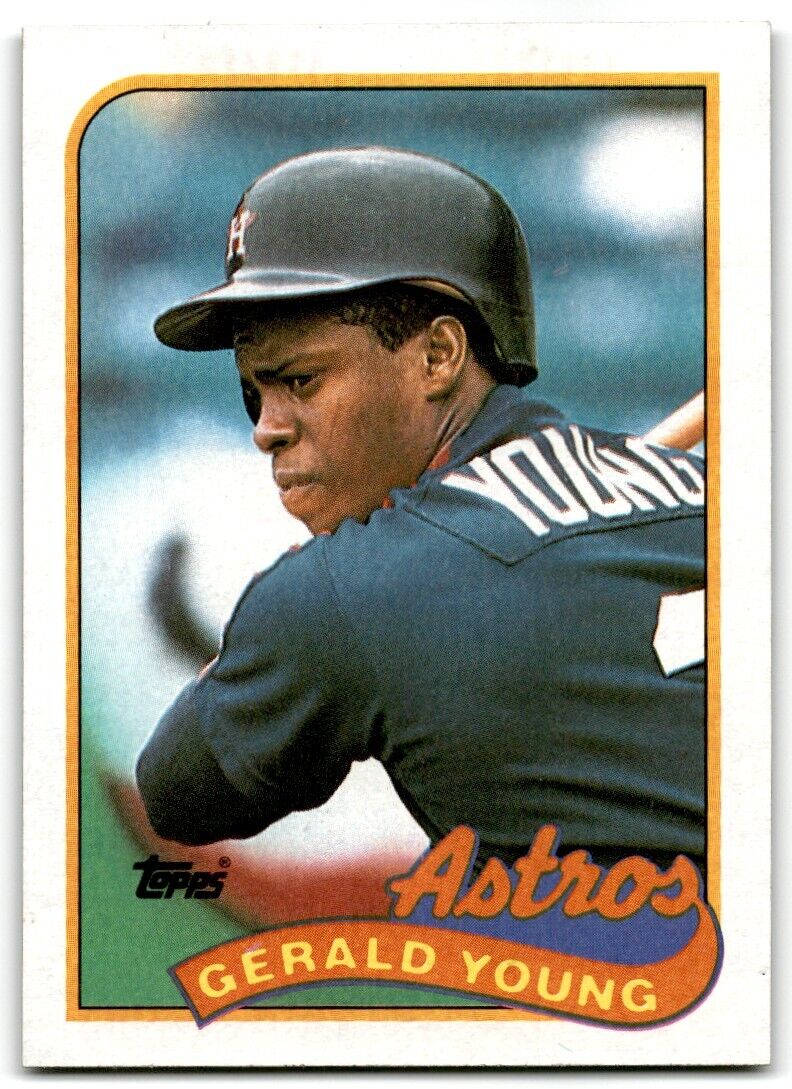 1989 Topps Gerald Young Houston Astros #95