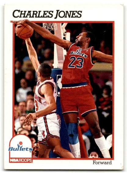 1991-92 Hoops Charles Jones Washington Bullets #217