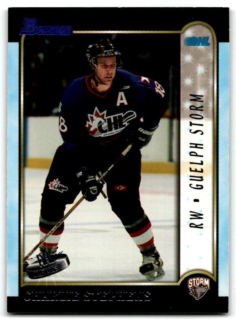 1999-00 Bowman CHL Charlie Stephens Guelph Storm #31