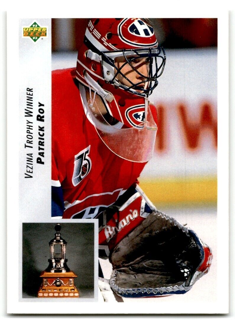 1992-93 Upper Deck Patrick Roy Montreal Canadiens #438