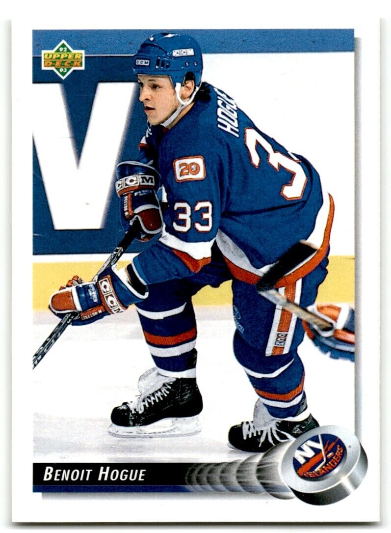 1992-93 Upper Deck Benoit Hogue New York Islanders #325