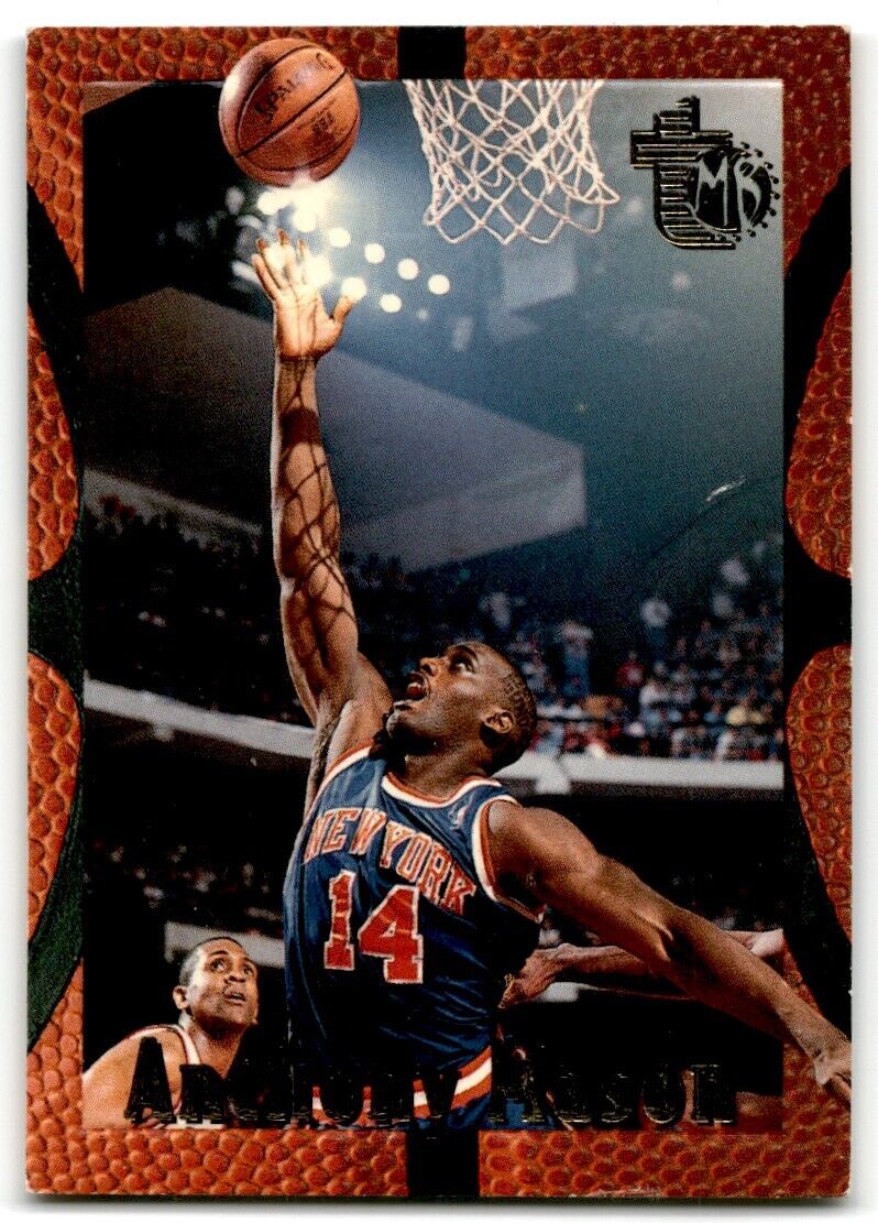 1994-95 Topps Embossed Anthony Mason New York Knicks #64