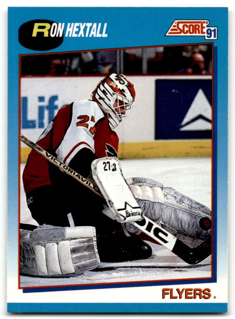 1991-92 Score Canadian Bilingual Ron Hextall Philadelphia Flyers #459