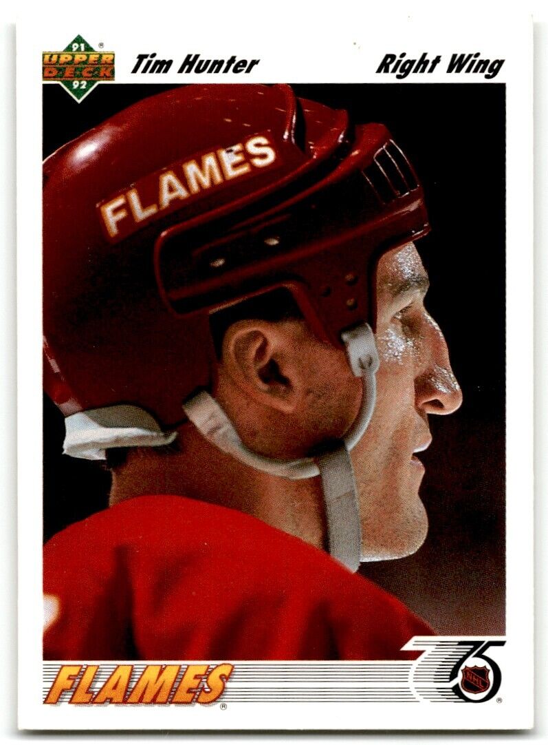 1991-92 Upper Deck Tim Hunter Calgary Flames #221