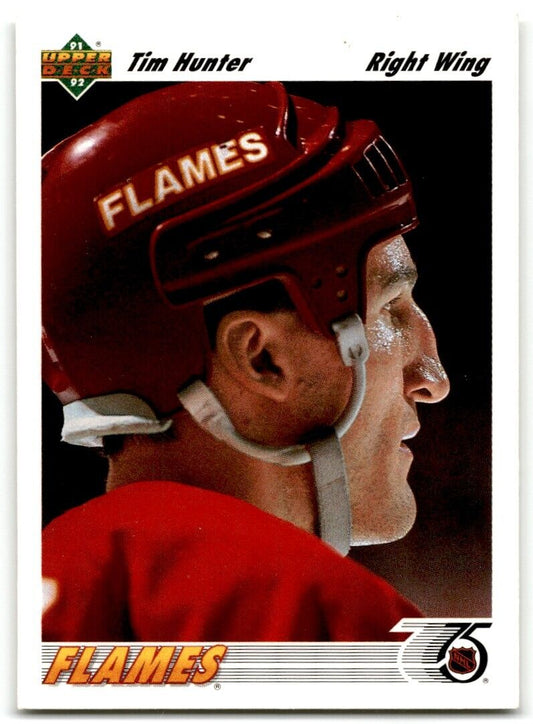 1991-92 Upper Deck Tim Hunter Calgary Flames #221