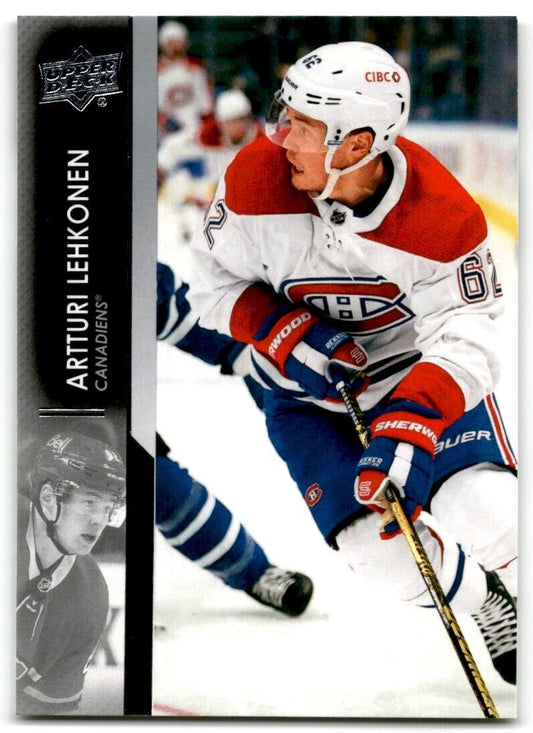 2021-22 Upper Deck Artturi Lehkonen Montreal Canadiens #346