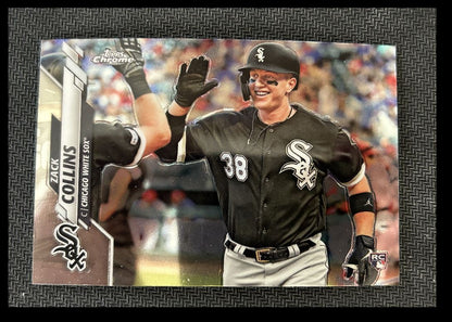 2020 Topps Chrome Zack Collins Rookie Chicago White Sox #87