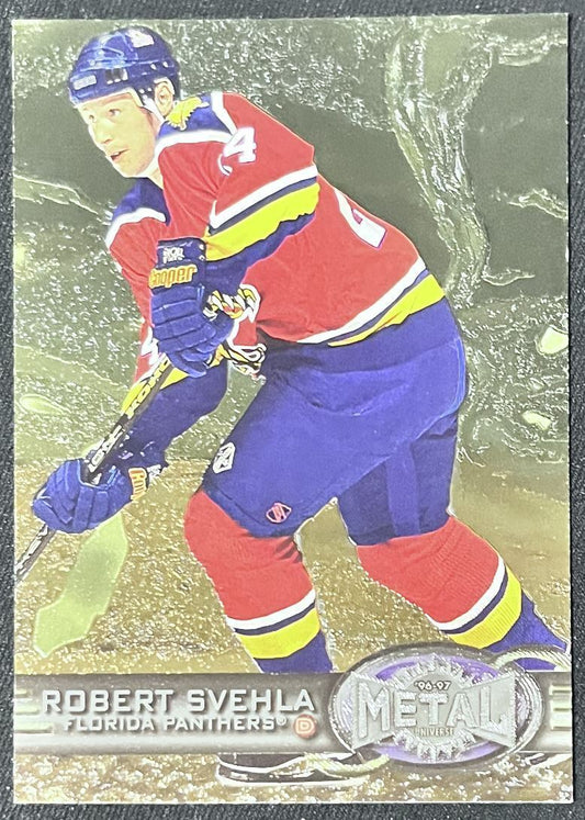 1996-97 Metal Universe Robert Svehla Florida Panthers #63