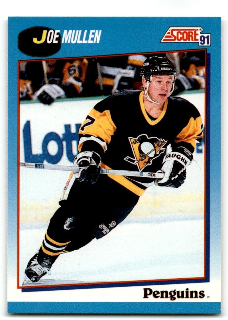 1991-92 Score Canadian Bilingual Joe Mullen Pittsburgh Penguins #488