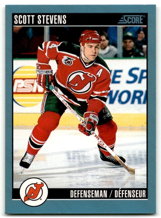 1992-93 Score Scott Stevens New Jersey Devils #75