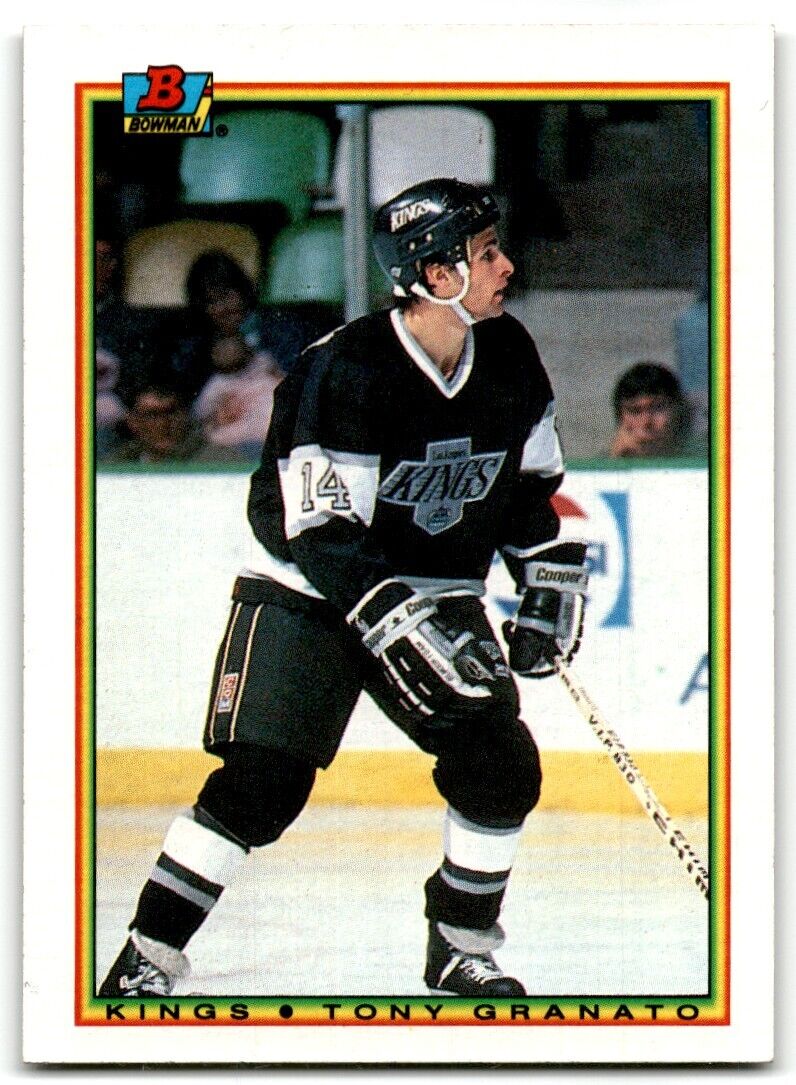 1990-91 Bowman Tony Granato Los Angeles Kings #140