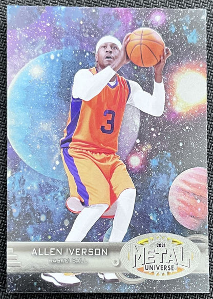 2021-22 Skybox Metal Universe Champion Allen Iverson Rookie #RB-2