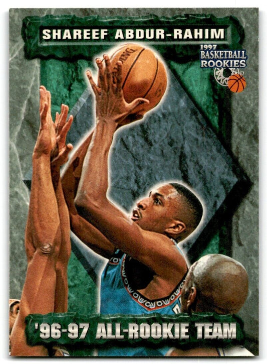 1997-98 Score Board Rookies Shareef Abdur-Rahim Vancouver Grizzlies #75