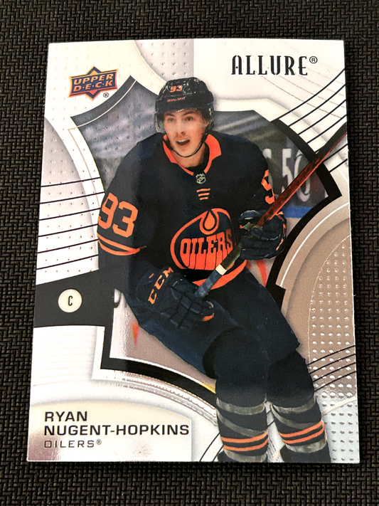 2021-22 Upper Deck Allure Black Rainbow Ryan Nugent-Hopkins Edmonton Oilers #6