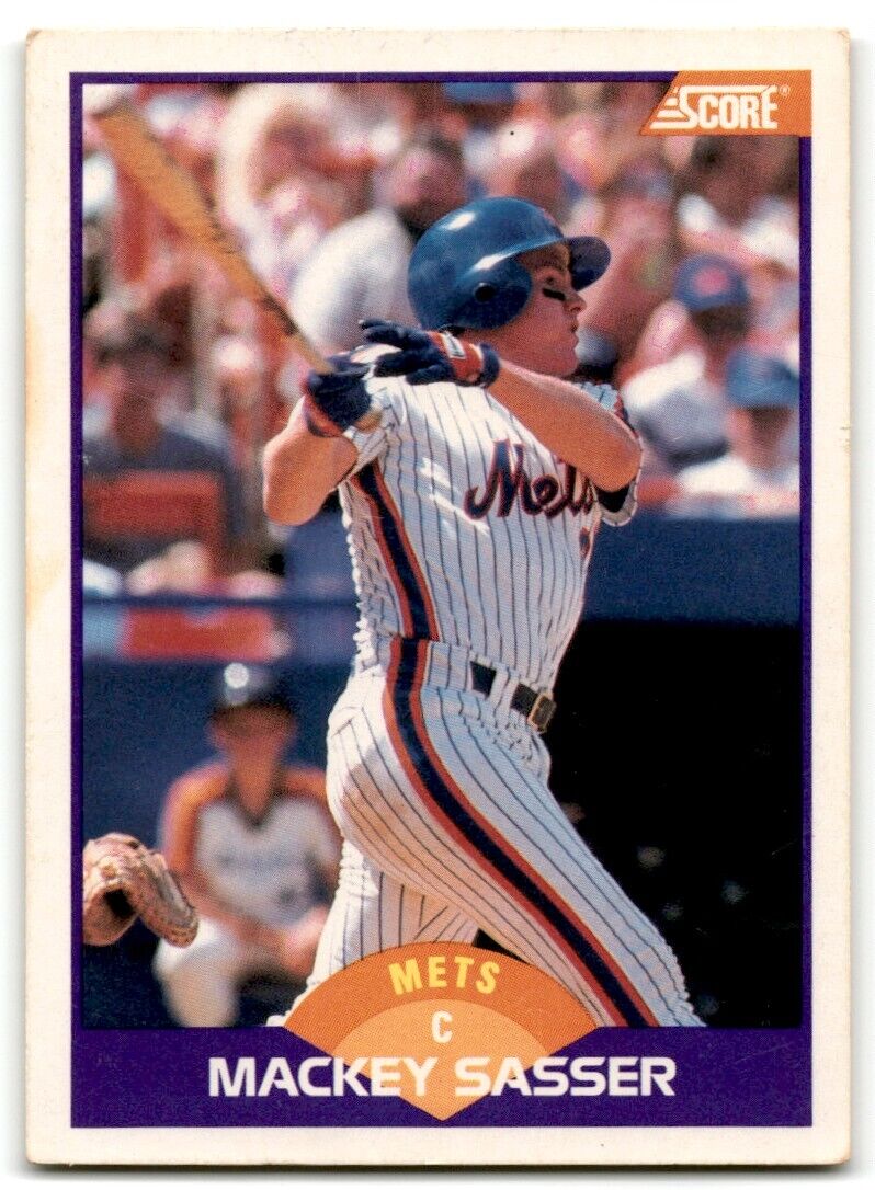 1989 Score Mackey Sasser New York Mets #303