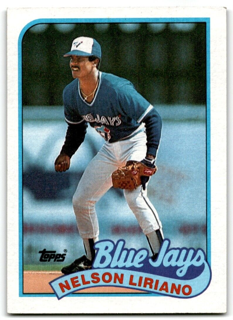 1989 Topps Nelson Liriano Toronto Blue Jays #776