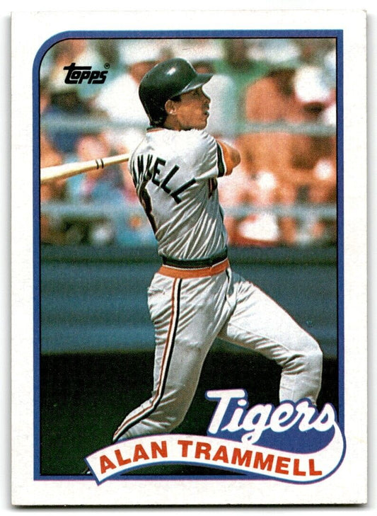 1989 Topps Alan Trammell Detroit Tigers #770