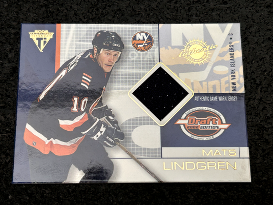 2001-02 Pacific Private Stock Titanium Draft Edition Mats Lindgren #56