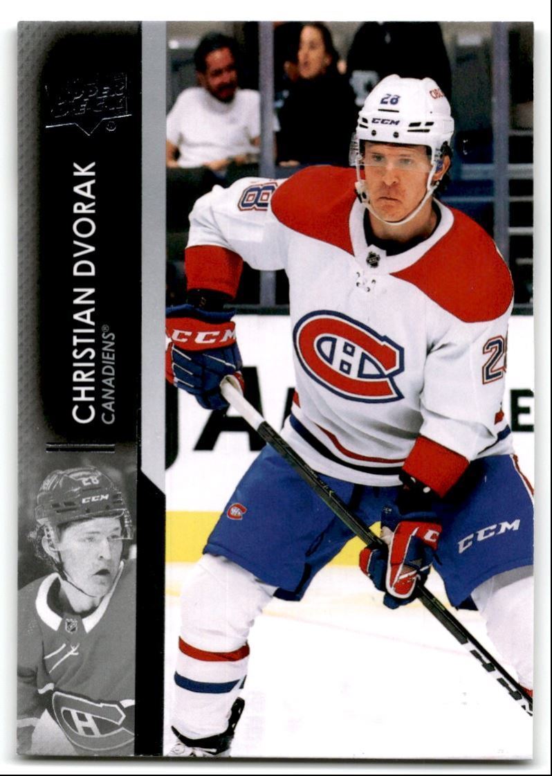 2021-22 Upper Deck Christian Dvorak Montreal Canadiens #583