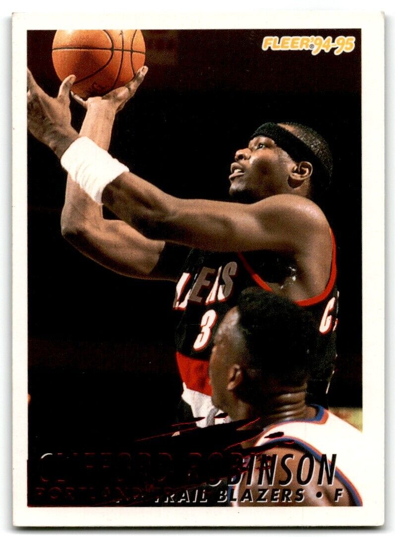 1994-95 Fleer Clifford Robinson Portland Trail Blazers #188