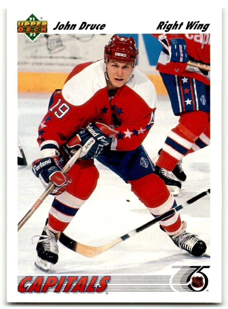 1991-92 Upper Deck John Druce Washington Capitals #151