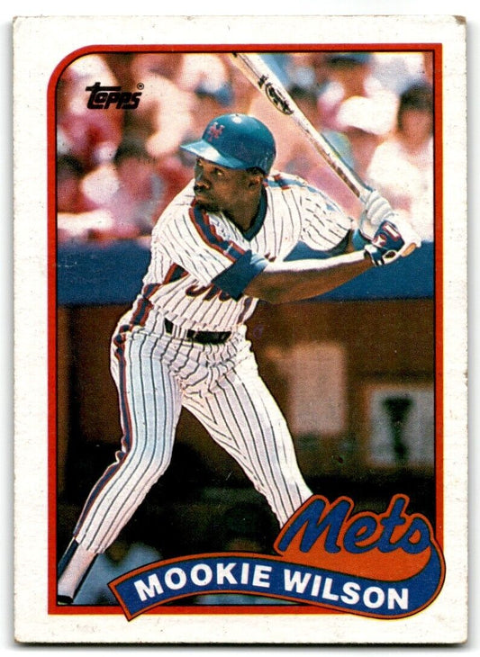 1989 Topps Mookie Wilson New York Mets #545