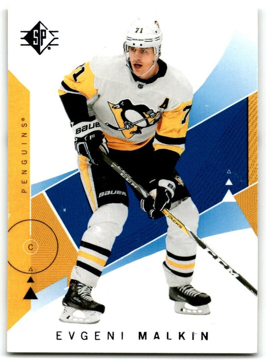 2018-19 SP Evgeni Malkin Pittsburgh Penguins #70