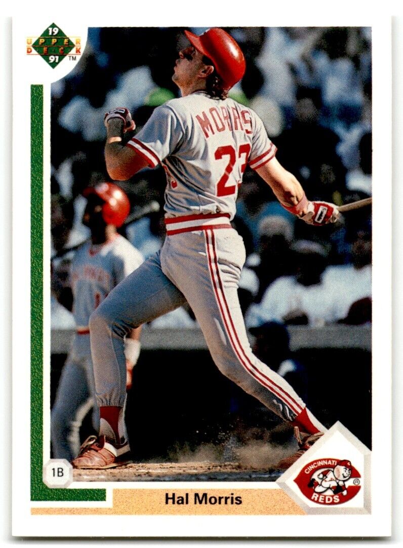 1991 Upper Deck Hal Morris Cincinnati Reds #351