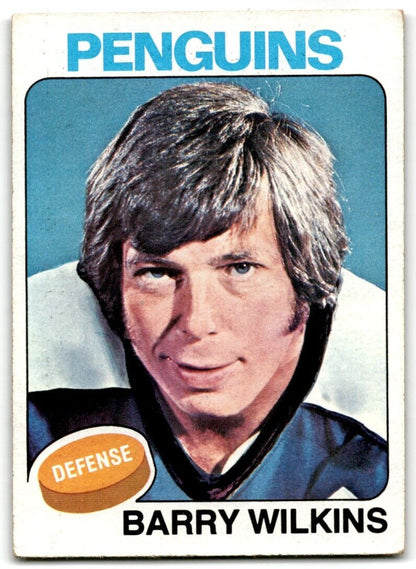 1975-76 Topps Barry Wilkins Pittsburgh Penguins #148